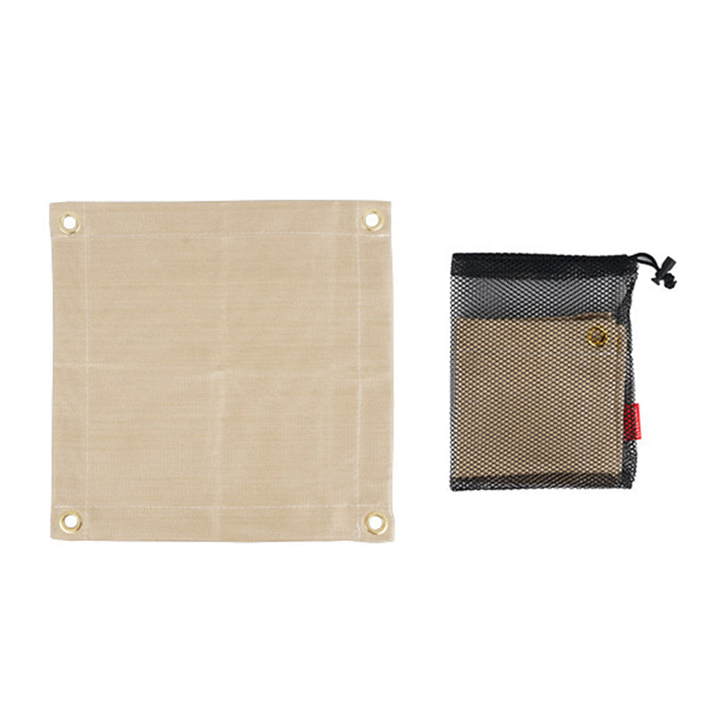 CLS Mini 30x30cm Outdoor BBQ Fireproof Cloth Camping Picnic Barbecue Fiberglass Heat Insulation Pad Flame Retardant Mat CLS Mini 30x30cm Outdoor BBQ Fireproof Cloth Camping Picnic Barbecue Fiberglass Heat Insulation Pad Flame Retardant Mat